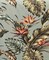 1 Yard Monstera & Banana Leaves Birds of Paradise Upholstery Fabric, 100% Cotton, 56-58” Wide